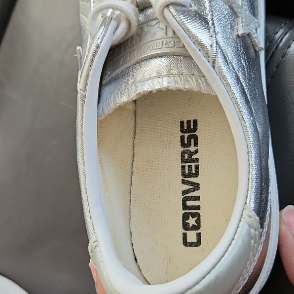 CONVERSE breakpoint Ox metallic silver!! - Picture 9 of 9